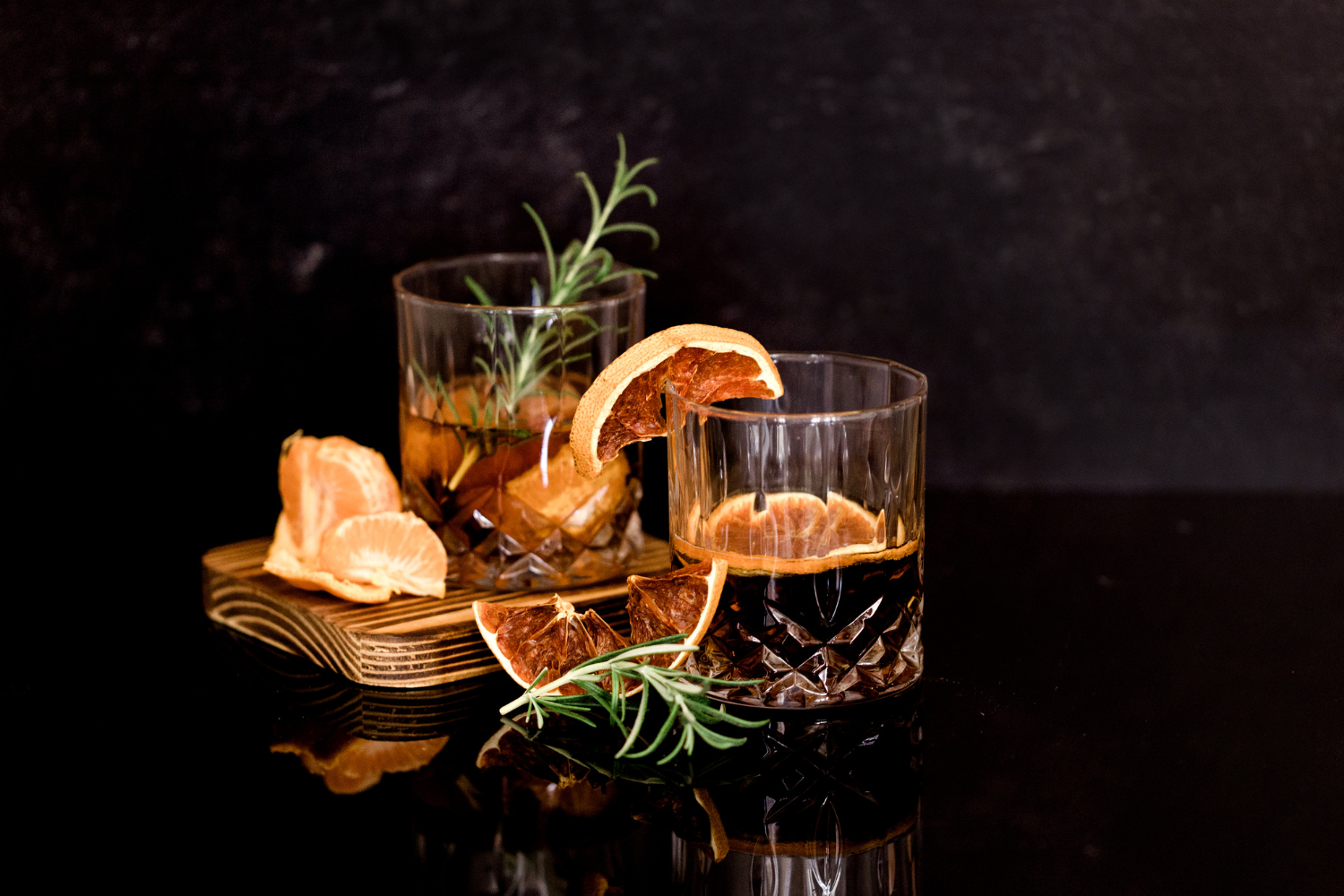 Glass of alcoholic drinks.