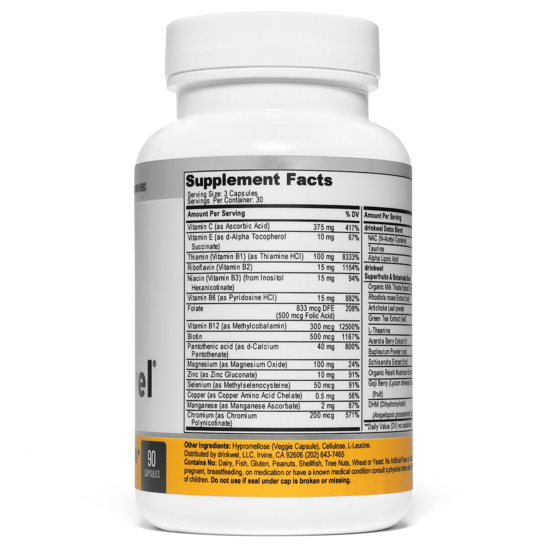 Drinkwel 90-Capsule Bottle (30 servings)