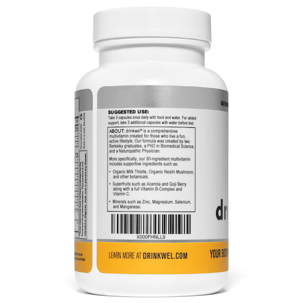 drinkwel glutathione 3-Pack of 90-Capsule Bottles ($120 value) L-glutathione Softgel Capsules at