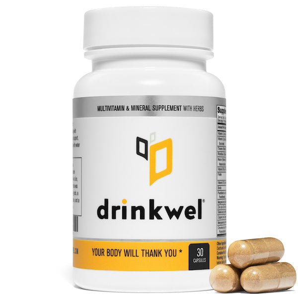 Drinkwel Travel Size - 30 Capsule Bottle (10 servings)