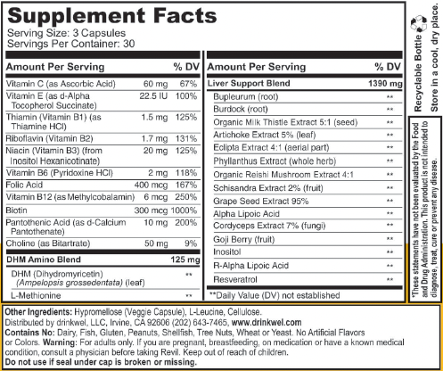 Revil For Serious Liver Support & Liver Detox